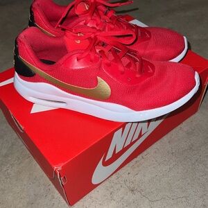 Red Nike Shoe - Size 7